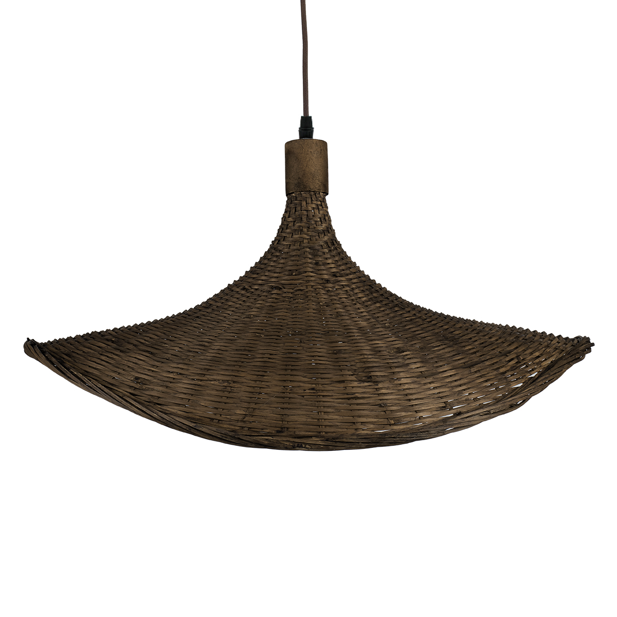 GLOBOSTAR® CUBA 01720 Boho Κρεμαστό Φωτιστικό Οροφής με Ντουί 1 x E27 AC 220-240V IP20 - Καφέ - Μ53 x Π53 x Υ30cm 9 GLOBOSTAR® CUBA 01720 Boho Κρεμαστό Φωτιστικό Οροφής με Ντουί 1 x E27 AC 220-240V IP20 - Καφέ - Μ53 x Π53 x Υ30cm - Image 7