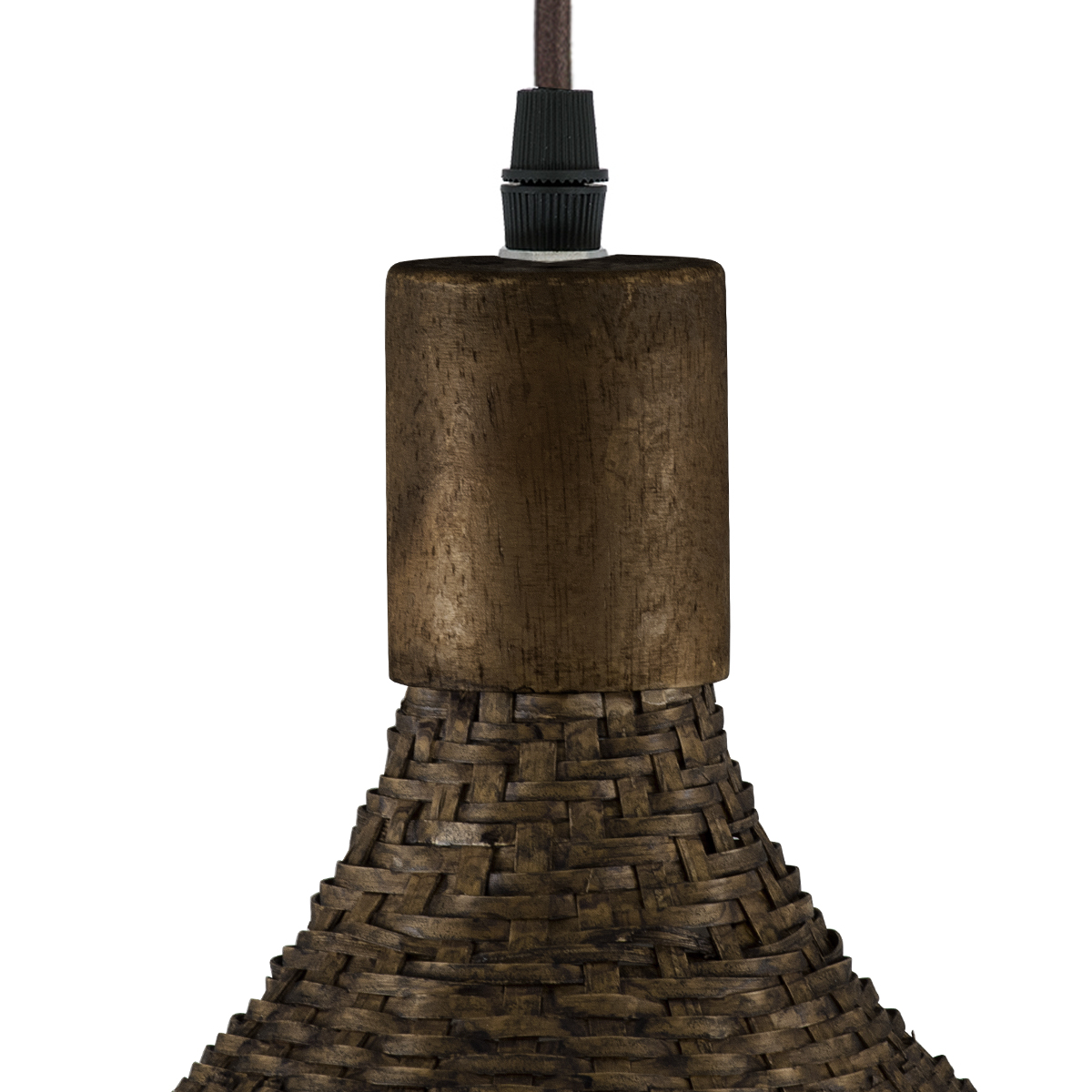 GLOBOSTAR® CUBA 01720 Boho Κρεμαστό Φωτιστικό Οροφής με Ντουί 1 x E27 AC 220-240V IP20 - Καφέ - Μ53 x Π53 x Υ30cm 11 GLOBOSTAR® CUBA 01720 Boho Κρεμαστό Φωτιστικό Οροφής με Ντουί 1 x E27 AC 220-240V IP20 - Καφέ - Μ53 x Π53 x Υ30cm - Image 9