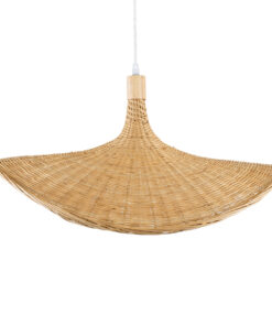 GLOBOSTAR® CUBA 01721 Boho Κρεμαστό Φωτιστικό Οροφής με Ντουί 1 x E27 AC 220-240V IP20 - Μπεζ - Μ63 x Π63 x Υ32cm 20 01721 7