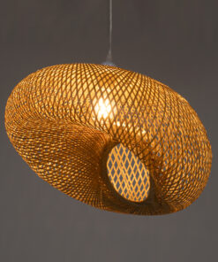 Alternative view of GLOBOSTAR® CARIBBEAN 01723 Boho Κρεμαστό Φωτιστικό Οροφής με Ντουί 1 x E27 AC 220-240V IP20 - Μπεζ - Μ45 x Π45 x Υ24cm