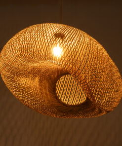 GLOBOSTAR® CARIBBEAN 01724 Boho Κρεμαστό Φωτιστικό Οροφής με Ντουί 1 x E27 AC 220-240V IP20 - Μπεζ - Μ60 x Π60 x Υ38cm 13 01724 3