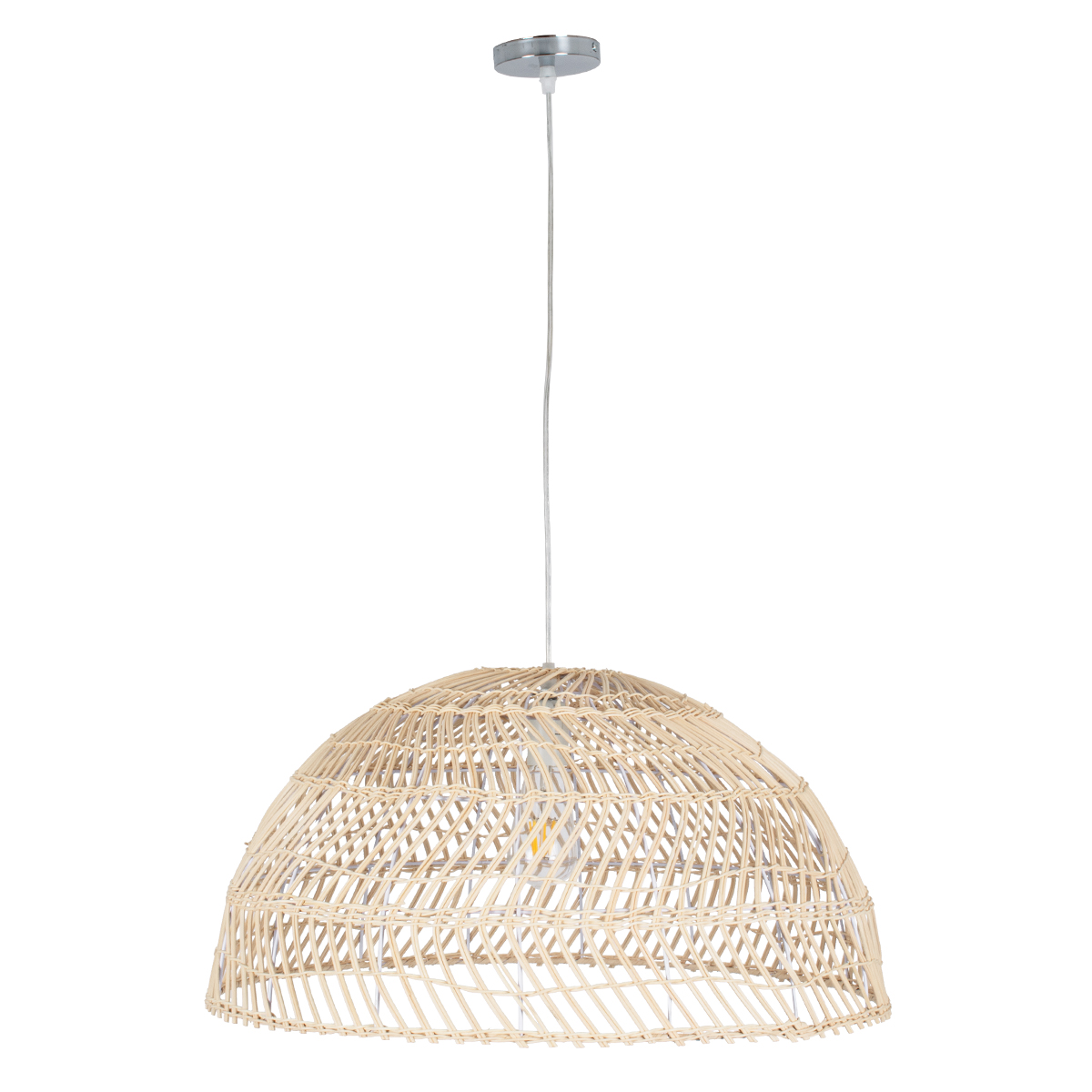 GLOBOSTAR® COMORES 01728 Boho Κρεμαστό Φωτιστικό Οροφής με Ντουί 1 x E27 AC 220-240V IP20 - Μπεζ - Μ60 x Π60 x Y29cm 5 GLOBOSTAR® COMORES 01728 Boho Κρεμαστό Φωτιστικό Οροφής με Ντουί 1 x E27 AC 220-240V IP20 - Μπεζ - Μ60 x Π60 x Y29cm - Image 3