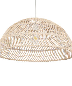 GLOBOSTAR® COMORES 01728 Boho Κρεμαστό Φωτιστικό Οροφής με Ντουί 1 x E27 AC 220-240V IP20 - Μπεζ - Μ60 x Π60 x Y29cm 15 01728 5