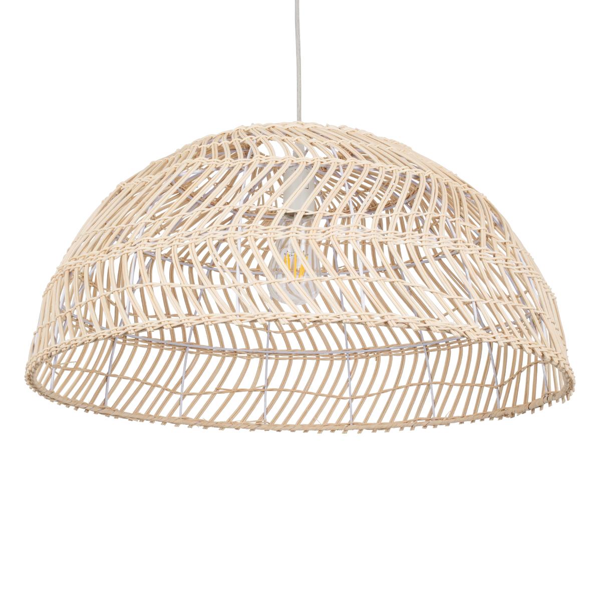 GLOBOSTAR® COMORES 01728 Boho Κρεμαστό Φωτιστικό Οροφής με Ντουί 1 x E27 AC 220-240V IP20 - Μπεζ - Μ60 x Π60 x Y29cm 7 GLOBOSTAR® COMORES 01728 Boho Κρεμαστό Φωτιστικό Οροφής με Ντουί 1 x E27 AC 220-240V IP20 - Μπεζ - Μ60 x Π60 x Y29cm - Image 5