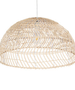 GLOBOSTAR® COMORES 01728 Boho Κρεμαστό Φωτιστικό Οροφής με Ντουί 1 x E27 AC 220-240V IP20 - Μπεζ - Μ60 x Π60 x Y29cm 16 01728 6