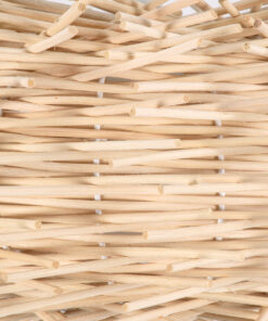 GLOBOSTAR® MINORCA 01729 Boho Κρεμαστό Φωτιστικό Οροφής με Ντουί 1 x E27 AC 220-240V IP20 - Μπεζ - Μ30 x Π30 x Υ18cm 20 01729 8