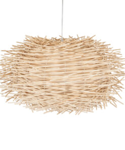 GLOBOSTAR® MINORCA 01731 Boho Κρεμαστό Φωτιστικό Οροφής με Ντουί 1 x E27 AC 220-240V IP20 - Μπεζ - Μ60 x Π60 x Y35cm 18 01731 6