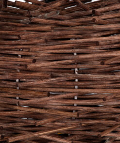 GLOBOSTAR® MINORCA 01732 Boho Κρεμαστό Φωτιστικό Οροφής με Ντουί 1 x E27 AC 220-240V IP20 - Καφέ - Μ30 x Π30 x Υ18cm 20 01732 8