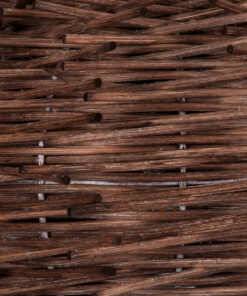 GLOBOSTAR® MINORCA 01733 Boho Κρεμαστό Φωτιστικό Οροφής με Ντουί 1 x E27 AC 220-240V IP20 - Καφέ - Μ35 x Π35 x Υ23cm 20 01733 8