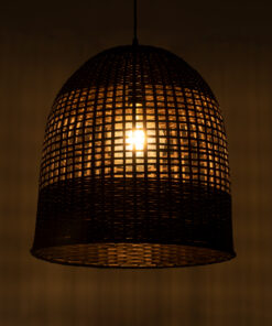 Alternative view of GLOBOSTAR® BORA-BORA 01736 Boho Κρεμαστό Φωτιστικό Οροφής με Ντουί 1 x E27 AC 220-240V IP20 - Καφέ - Μ42 x Π42 x Y44cm