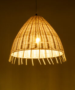 Alternative view of GLOBOSTAR® AQUATIC 01742 Boho Κρεμαστό Φωτιστικό Οροφής με Ντουί 1 x E27 AC 220-240V IP20 - Μπεζ - Μ40 x Π40 x Υ36cm