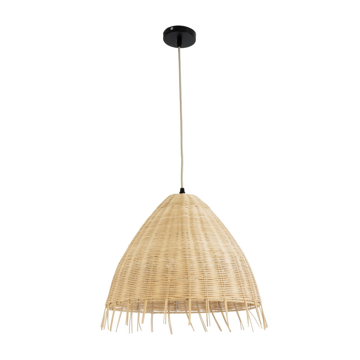 GLOBOSTAR® AQUATIC 01742 Boho Κρεμαστό Φωτιστικό Οροφής με Ντουί 1 x E27 AC 220-240V IP20 - Μπεζ - Μ40 x Π40 x Υ36cm 5 GLOBOSTAR® AQUATIC 01742 Boho Κρεμαστό Φωτιστικό Οροφής με Ντουί 1 x E27 AC 220-240V IP20 - Μπεζ - Μ40 x Π40 x Υ36cm - Image 3