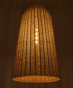 Alternative view of GLOBOSTAR® FAROL 01746 Boho Κρεμαστό Φωτιστικό Οροφής με Ντουί 1 x E27 AC 220-240V IP20 - Μπεζ - Μ60 x Π60 x Y100cm