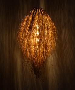 Alternative view of GLOBOSTAR® ARCHIPELAGO 01747 Boho Κρεμαστό Φωτιστικό Οροφής με Ντουί 1 x E27 AC 220-240V IP20 - Μπεζ - Μ30 x Π30 x Υ63cm