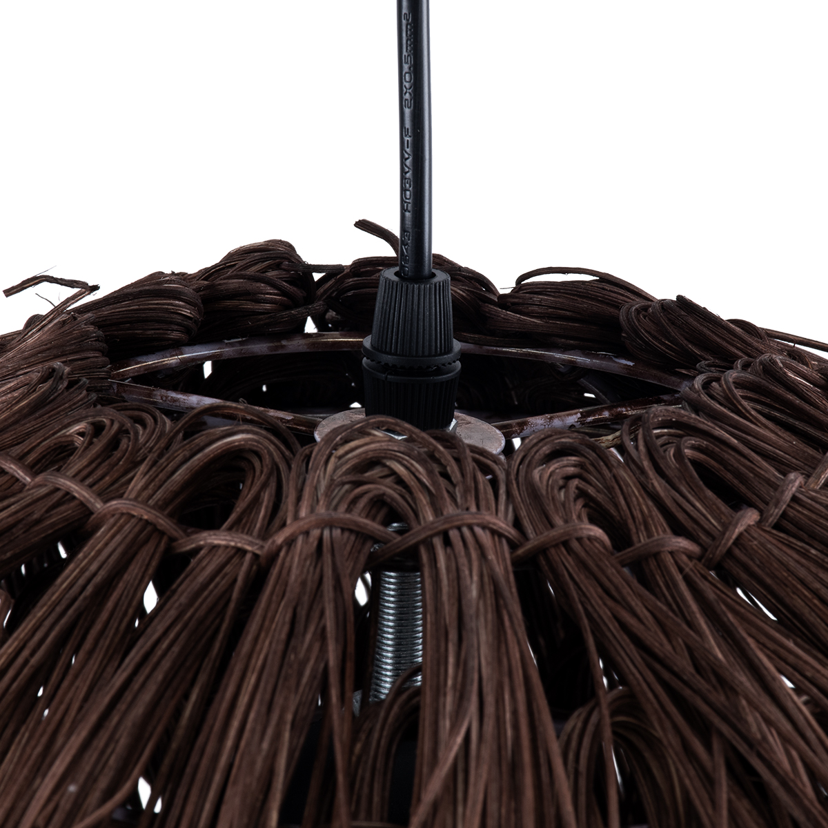 GLOBOSTAR® ARCHIPELAGO 01750 Boho Κρεμαστό Φωτιστικό Οροφής με Ντουί 1 x E27 AC 220-240V IP20 - Καφέ - Μ40 x Π40 x Υ63cm 9 GLOBOSTAR® ARCHIPELAGO 01750 Boho Κρεμαστό Φωτιστικό Οροφής με Ντουί 1 x E27 AC 220-240V IP20 - Καφέ - Μ40 x Π40 x Υ63cm - Image 7