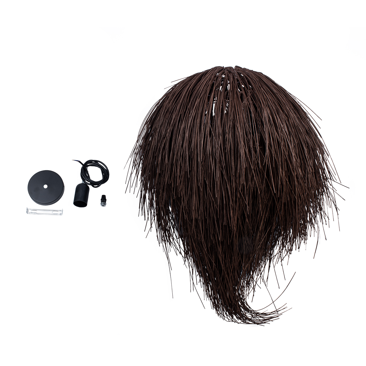 GLOBOSTAR® ARCHIPELAGO 01750 Boho Κρεμαστό Φωτιστικό Οροφής με Ντουί 1 x E27 AC 220-240V IP20 - Καφέ - Μ40 x Π40 x Υ63cm 11 GLOBOSTAR® ARCHIPELAGO 01750 Boho Κρεμαστό Φωτιστικό Οροφής με Ντουί 1 x E27 AC 220-240V IP20 - Καφέ - Μ40 x Π40 x Υ63cm - Image 9