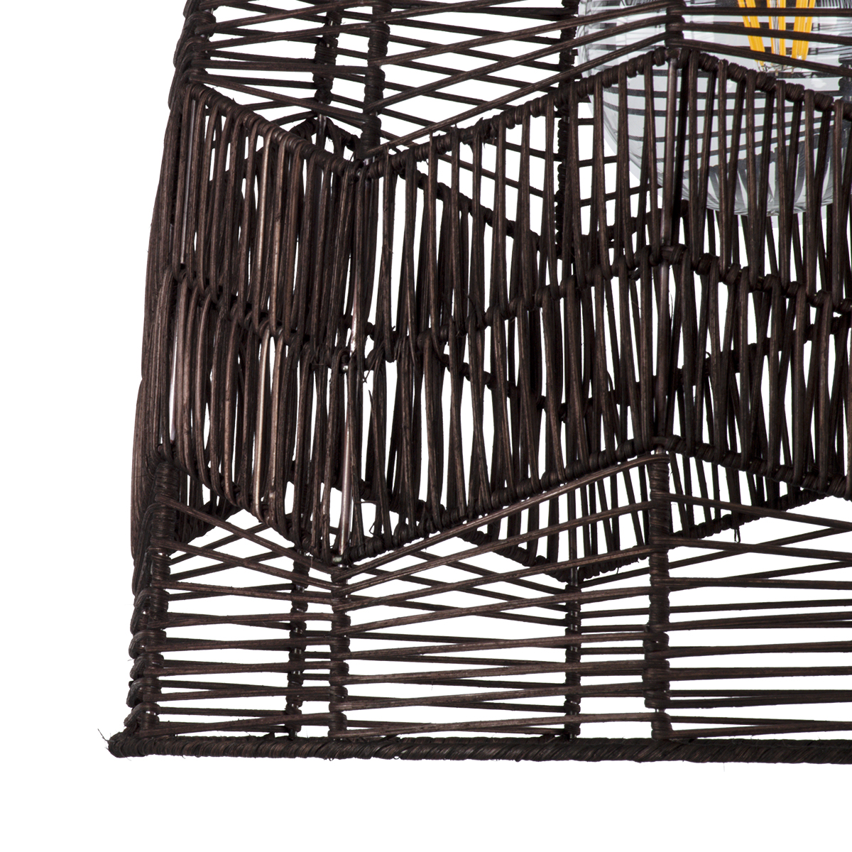 GLOBOSTAR® ALOHA 01752 Boho Κρεμαστό Φωτιστικό Οροφής με Ντουί 1 x E27 AC 220-240V IP20 - Καφέ - Μ45 x Π45 x Υ48cm 10 GLOBOSTAR® ALOHA 01752 Boho Κρεμαστό Φωτιστικό Οροφής με Ντουί 1 x E27 AC 220-240V IP20 - Καφέ - Μ45 x Π45 x Υ48cm - Image 8