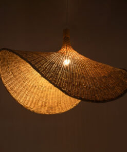 Alternative view of GLOBOSTAR® CUBA 01767 Boho Κρεμαστό Φωτιστικό Οροφής με Ντουί 1 x E27 AC 220-240V IP20 - Μπεζ - Μ80 x Π80 x Υ49cm