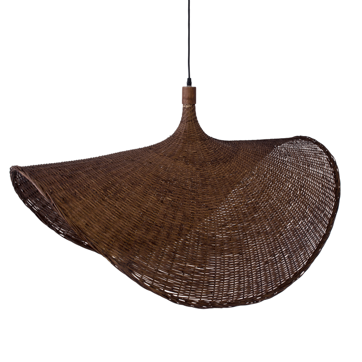 GLOBOSTAR® CUBA 01770 Boho Κρεμαστό Φωτιστικό Οροφής με Ντουί 1 x E27 AC 220-240V IP20 - Καφέ - Μ100 x Π100 x Y55cm 8 GLOBOSTAR® CUBA 01770 Boho Κρεμαστό Φωτιστικό Οροφής με Ντουί 1 x E27 AC 220-240V IP20 - Καφέ - Μ100 x Π100 x Y55cm - Image 6