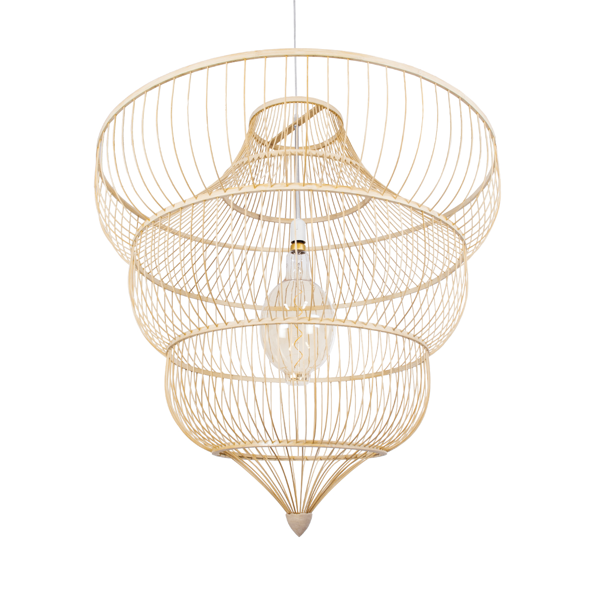 GLOBOSTAR® HIBISCUS 01781 Boho Κρεμαστό Φωτιστικό Οροφής με Ντουί 1 x E27 AC 220-240V IP20 - Μπεζ - Μ100 x Π100 x Υ100cm 7 GLOBOSTAR® HIBISCUS 01781 Boho Κρεμαστό Φωτιστικό Οροφής με Ντουί 1 x E27 AC 220-240V IP20 - Μπεζ - Μ100 x Π100 x Υ100cm - Image 5