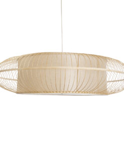 GLOBOSTAR® HIBISCUS 01782 Boho Κρεμαστό Φωτιστικό Οροφής με Ντουί 3 x E27 AC 220-240V IP20 - Μπεζ - Μ120 x Π120 x Y31cm 15 01782 5