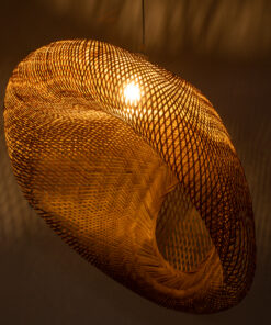 Alternative view of GLOBOSTAR® CARIBBEAN 01784 Μοντέρνο Κρεμαστό Φωτιστικό Οροφής με Ντουί 1 x E27 AC 220-240V IP20 - Μπεζ - Μ80 x Π80 x Υ35cm