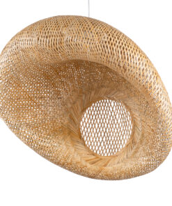 GLOBOSTAR® CARIBBEAN 01784 Μοντέρνο Κρεμαστό Φωτιστικό Οροφής με Ντουί 1 x E27 AC 220-240V IP20 - Μπεζ - Μ80 x Π80 x Υ35cm 16 01784 5