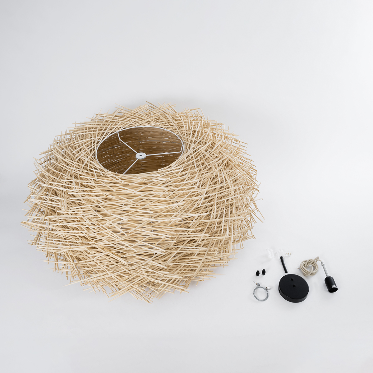 GLOBOSTAR® MINORCA 01786 Boho Κρεμαστό Φωτιστικό Οροφής με Ντουί 1 x E27 AC 220-240V IP20 - Μπεζ - Μ100 x Π100 x Υ45cm 11 GLOBOSTAR® MINORCA 01786 Boho Κρεμαστό Φωτιστικό Οροφής με Ντουί 1 x E27 AC 220-240V IP20 - Μπεζ - Μ100 x Π100 x Υ45cm - Image 9