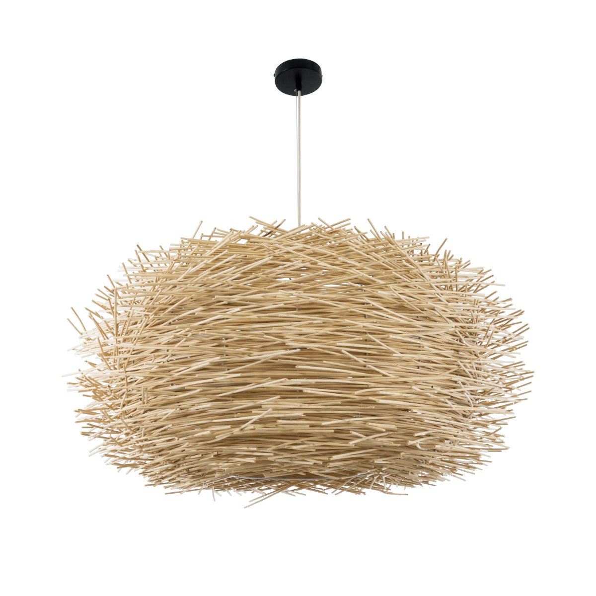 GLOBOSTAR® MINORCA 01786 Boho Κρεμαστό Φωτιστικό Οροφής με Ντουί 1 x E27 AC 220-240V IP20 - Μπεζ - Μ100 x Π100 x Υ45cm 5 GLOBOSTAR® MINORCA 01786 Boho Κρεμαστό Φωτιστικό Οροφής με Ντουί 1 x E27 AC 220-240V IP20 - Μπεζ - Μ100 x Π100 x Υ45cm - Image 3