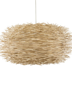 GLOBOSTAR® MINORCA 01786 Boho Κρεμαστό Φωτιστικό Οροφής με Ντουί 1 x E27 AC 220-240V IP20 - Μπεζ - Μ100 x Π100 x Υ45cm 14 01786 5