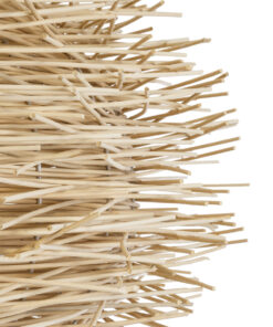 GLOBOSTAR® MINORCA 01786 Boho Κρεμαστό Φωτιστικό Οροφής με Ντουί 1 x E27 AC 220-240V IP20 - Μπεζ - Μ100 x Π100 x Υ45cm 17 01786 8