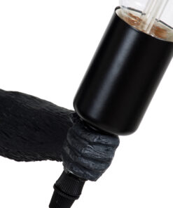 GLOBOSTAR® APES 01801 Μοντέρνο Κρεμαστό Φωτιστικό Οροφής με Ντουί 1 x E27 AC 220-240V IP20 - Μαύρο & Μπεζ - Μ26 x Π28 x Υ69cm 17 01801 6