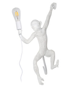 GLOBOSTAR® APES 01805 Μοντέρνο Φωτιστικό Τοίχου - Απλίκα με Ντουί 1 x E27 AC 220-240V IP20 - Μαύρο - Μ34 x Π31 x Υ61cm 15 01805 3