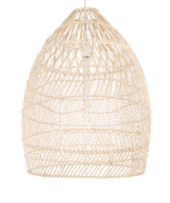 GLOBOSTAR® MALIBU 01810 Boho Κρεμαστό Φωτιστικό Οροφής με Ντουί 1 x E27 AC 220-240V IP20 - Μπεζ - Μ57 x Π57 x Υ75cm 13 01810 2