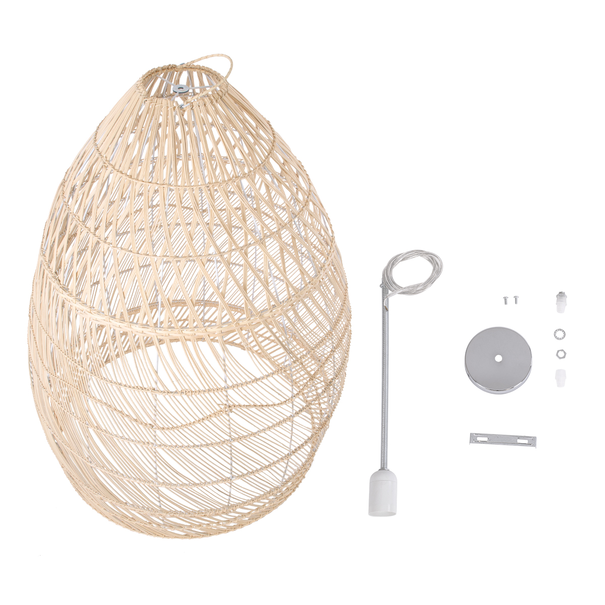 GLOBOSTAR® MALIBU 01811 Boho Κρεμαστό Φωτιστικό Οροφής με Ντουί 1 x E27 AC 220-240V IP20 - Μπεζ - Μ76 x Π76 x Υ100cm 11 GLOBOSTAR® MALIBU 01811 Boho Κρεμαστό Φωτιστικό Οροφής με Ντουί 1 x E27 AC 220-240V IP20 - Μπεζ - Μ76 x Π76 x Υ100cm - Image 9