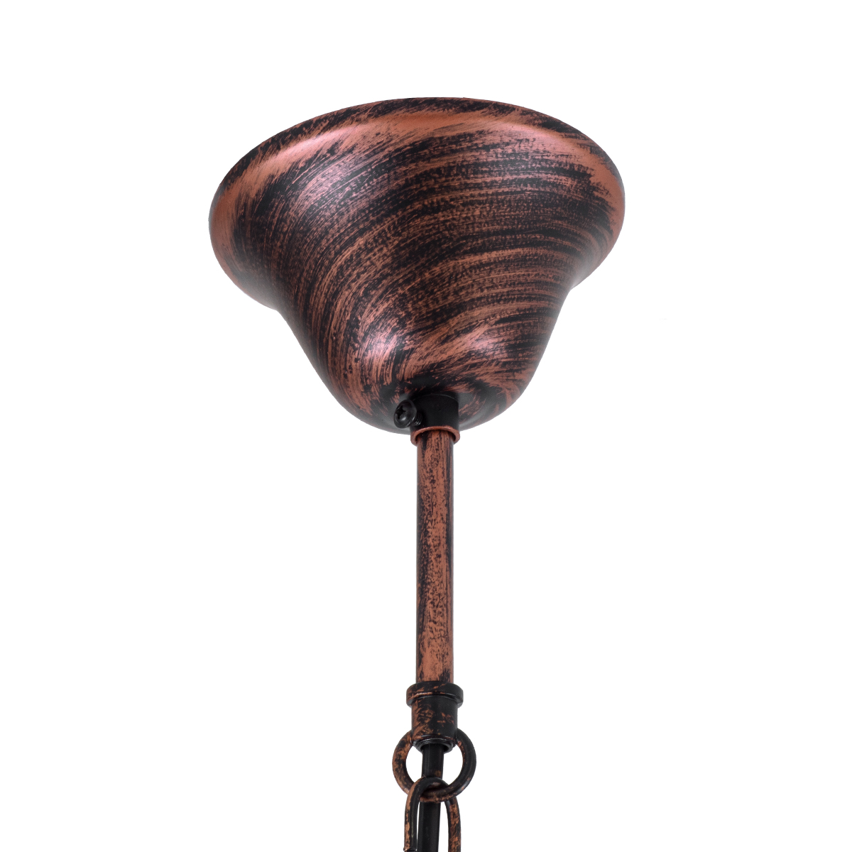 GLOBOSTAR® FRAISE 01814 Vintage Κρεμαστό Φωτιστικό Οροφής με Ντουί 1 x E27 AC 220-240V IP20 - Χάλκινο & Μπεζ - Μ32 x Π4 x Υ32cm 11 GLOBOSTAR® FRAISE 01814 Vintage Κρεμαστό Φωτιστικό Οροφής με Ντουί 1 x E27 AC 220-240V IP20 - Χάλκινο & Μπεζ - Μ32 x Π4 x Υ32cm - Image 9