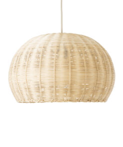 GLOBOSTAR® RAITO 01824 Boho Κρεμαστό Φωτιστικό Οροφής με Ντουί 1 x E27 AC 220-240V IP20 - Μπεζ - Μ40 x Π40 x Υ25cm 14 01824 5