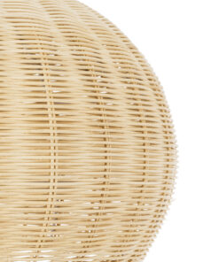 GLOBOSTAR® RAITO 01824 Boho Κρεμαστό Φωτιστικό Οροφής με Ντουί 1 x E27 AC 220-240V IP20 - Μπεζ - Μ40 x Π40 x Υ25cm 17 01824 8