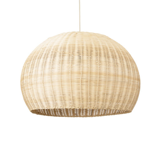 GloboStar® GLOBOSTAR® RAITO 01825 Boho Κρεμαστό Φωτιστικό Οροφής με Ντουί 1 x E27 AC 220-240V IP20 - Μπεζ - Μ60 x Π60 x Υ40cm