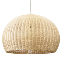 GloboStar® GLOBOSTAR® RAITO 01826 Boho Κρεμαστό Φωτιστικό Οροφής με Ντουί 1 x E27 AC 220-240V IP20 - Μπεζ - Μ100 x Π100 x Υ63cm