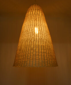 Alternative view of GLOBOSTAR® MAHANA 01827 Boho Κρεμαστό Φωτιστικό Οροφής με Ντουί 1 x E27 AC 220-240V IP20 - Μπεζ - Μ80 x Π80 x Υ130cm