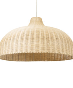 GloboStar® GLOBOSTAR® AFURU 01829 Boho Κρεμαστό Φωτιστικό Οροφής με Ντουί 1 x E27 AC 220-240V IP20 - Μπεζ - Μ100 x Π100 x Υ60cm