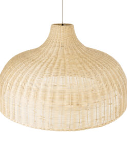 GLOBOSTAR® AFURU 01829 Boho Κρεμαστό Φωτιστικό Οροφής με Ντουί 1 x E27 AC 220-240V IP20 - Μπεζ - Μ100 x Π100 x Υ60cm 17 01829 7