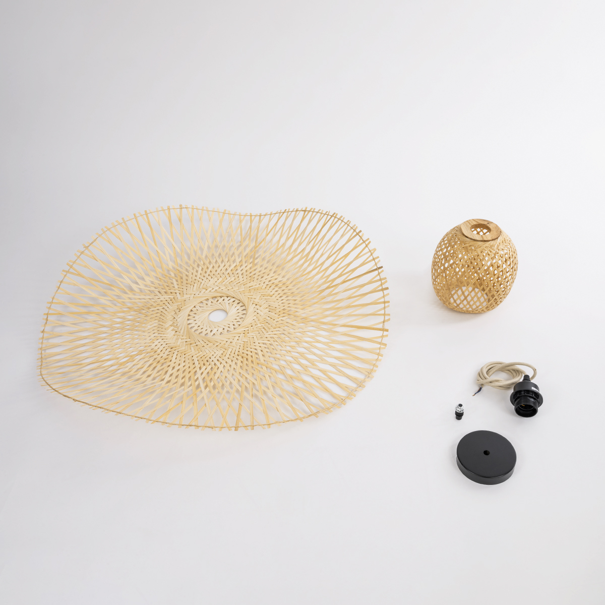 GLOBOSTAR® CINNABAR 01837 Boho Κρεμαστό Φωτιστικό Οροφής με Ντουί 1 x E27 AC 220-240V IP20 - Μπεζ - Μ75 x Π75 x Υ21cm 11 GLOBOSTAR® CINNABAR 01837 Boho Κρεμαστό Φωτιστικό Οροφής με Ντουί 1 x E27 AC 220-240V IP20 - Μπεζ - Μ75 x Π75 x Υ21cm - Image 9