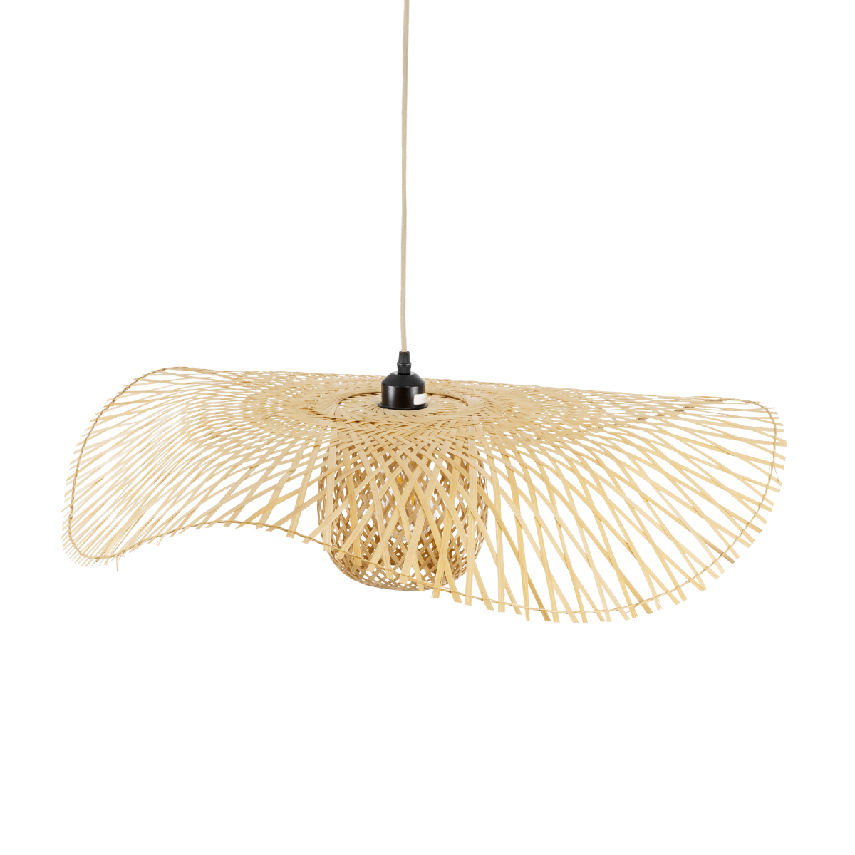 GLOBOSTAR® CINNABAR 01837 Boho Κρεμαστό Φωτιστικό Οροφής με Ντουί 1 x E27 AC 220-240V IP20 - Μπεζ - Μ75 x Π75 x Υ21cm 8 GLOBOSTAR® CINNABAR 01837 Boho Κρεμαστό Φωτιστικό Οροφής με Ντουί 1 x E27 AC 220-240V IP20 - Μπεζ - Μ75 x Π75 x Υ21cm - Image 6