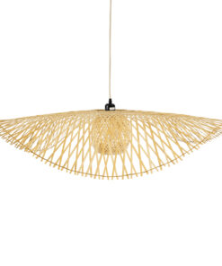 GLOBOSTAR® CINNABAR 01838 Boho Κρεμαστό Φωτιστικό Οροφής με Ντουί 1 x E27 AC 220-240V IP20 - Μπεζ - Μ100 x Π100 x Υ21cm 15 01838 5
