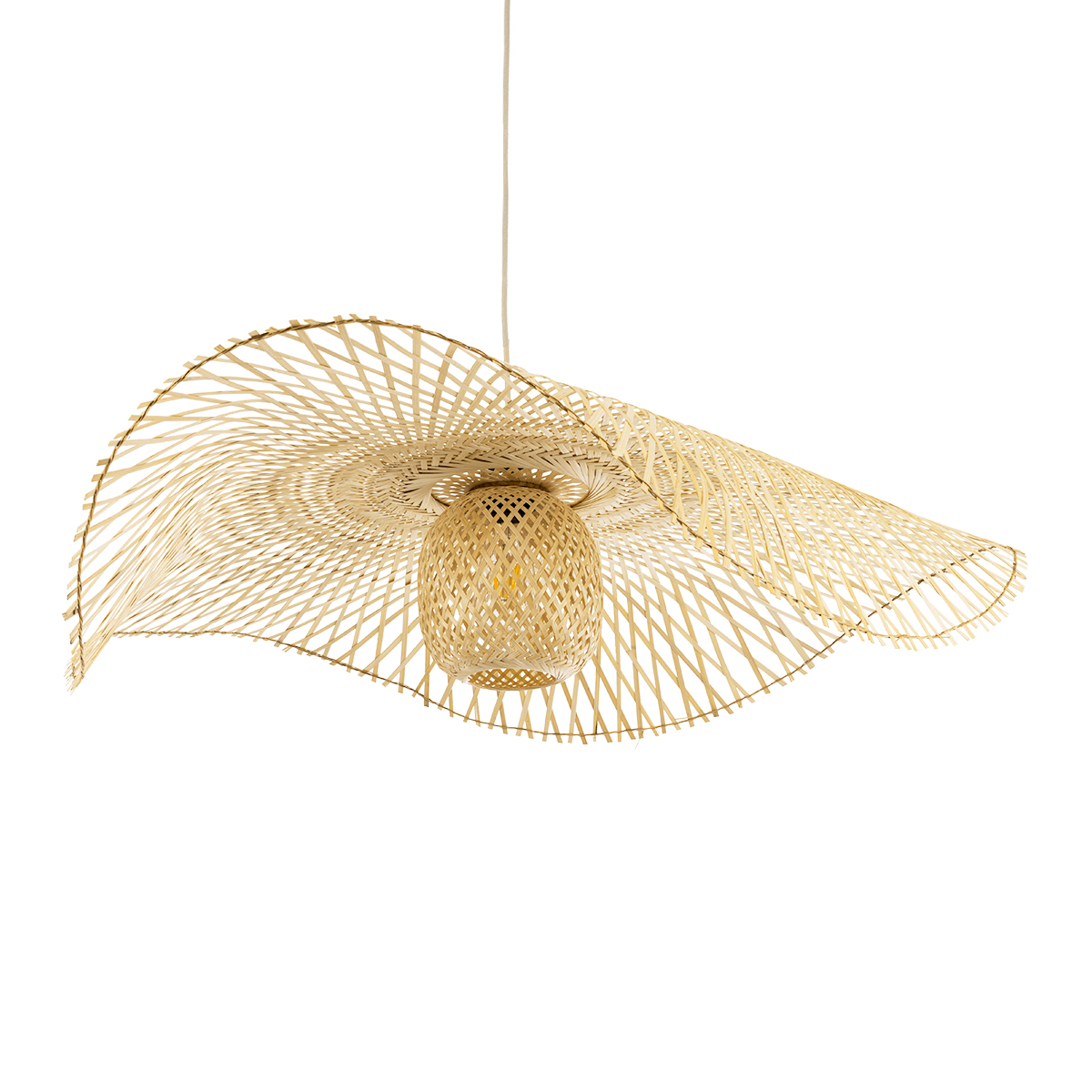 GLOBOSTAR® CINNABAR 01838 Boho Κρεμαστό Φωτιστικό Οροφής με Ντουί 1 x E27 AC 220-240V IP20 - Μπεζ - Μ100 x Π100 x Υ21cm 7 GLOBOSTAR® CINNABAR 01838 Boho Κρεμαστό Φωτιστικό Οροφής με Ντουί 1 x E27 AC 220-240V IP20 - Μπεζ - Μ100 x Π100 x Υ21cm - Image 5