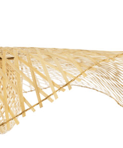 GLOBOSTAR® CINNABAR 01838 Boho Κρεμαστό Φωτιστικό Οροφής με Ντουί 1 x E27 AC 220-240V IP20 - Μπεζ - Μ100 x Π100 x Υ21cm 18 01838 8