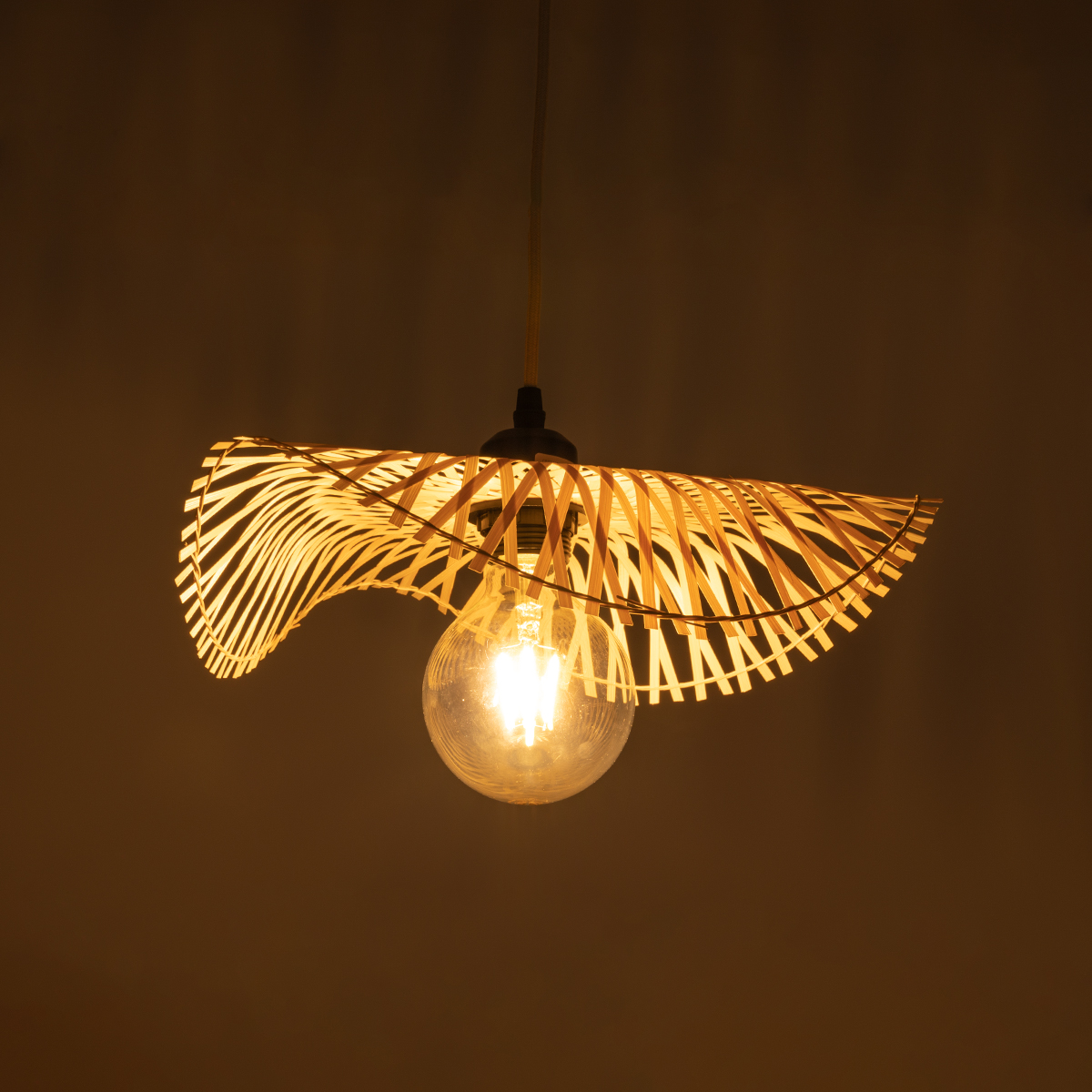 GLOBOSTAR® MELEMELE 01839 Boho Κρεμαστό Φωτιστικό Οροφής με Ντουί 1 x E27 AC 220-240V IP20 - Μπεζ - Μ35 x Π35 x Υ4cm 4 GLOBOSTAR® MELEMELE 01839 Boho Κρεμαστό Φωτιστικό Οροφής με Ντουί 1 x E27 AC 220-240V IP20 - Μπεζ - Μ35 x Π35 x Υ4cm - Image 2