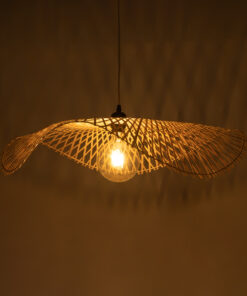 Alternative view of GLOBOSTAR® MELEMELE 01841 Boho Κρεμαστό Φωτιστικό Οροφής με Ντουί 1 x E27 AC 220-240V IP20 - Μπεζ - Μ75 x Π75 x Υ10cm